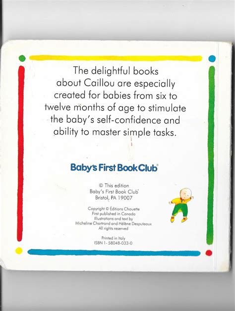 Caillou Knows How by N/A (No author stated): Very Good Hardcover ...