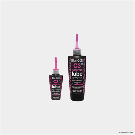 MUC OFF Wet Lube Ceramic C3 Lubrifiant Bio Conditions Humides Energy