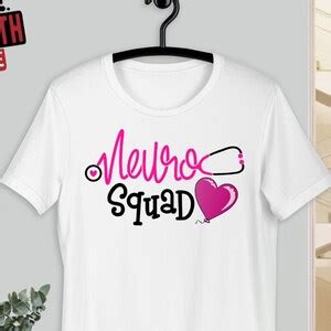 Neuro Squad Shirt Neuroscience Nurse T Shirt Neuro Nurse Etsy