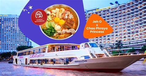 Jeh O X Chao Phraya Princess Cruise Bangkok Klook Singapore