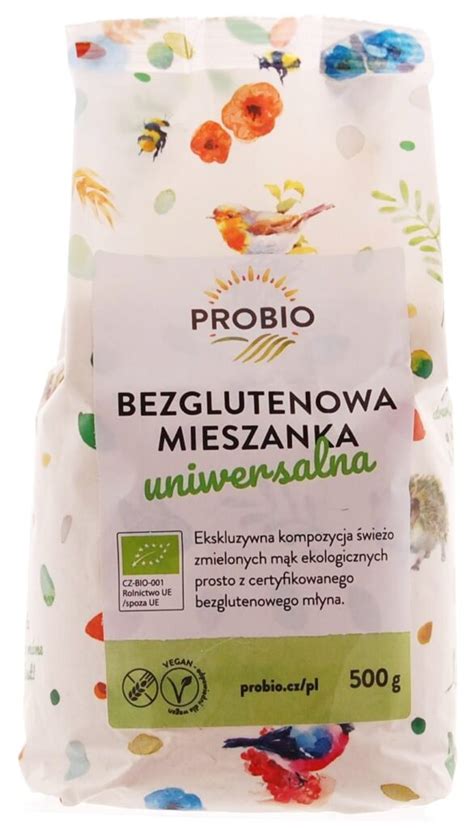 Mieszanka Do Wypieku Uniwersalna Bezglutenowa BIO Probio The Planet