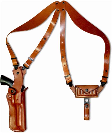 Amazon Premium Leather Vertical Shoulder Holster System With