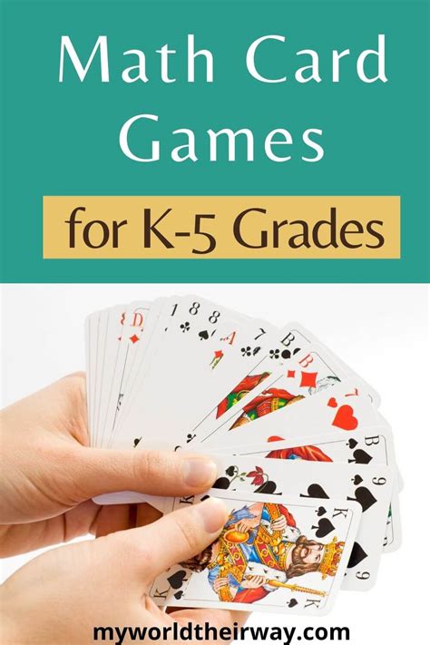 math card games  kids fun   practice math skills