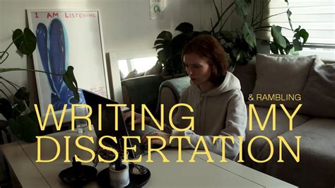 Dissertation Distress Write With Me Vlog YouTube