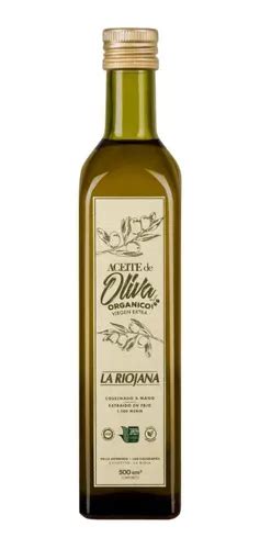 Aceite De Oliva Orgánico Extra Vírgen 500ml La Riojana