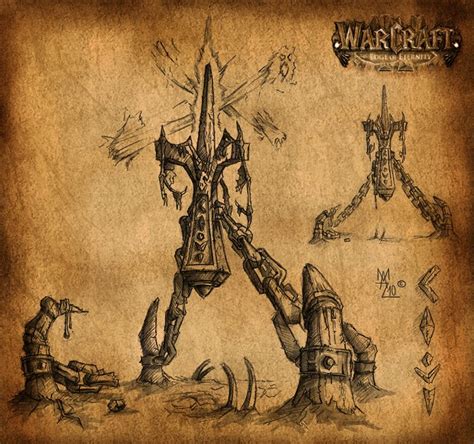 Haunted Boneyard Final Concept image - Warcraft III - The Edge of ...