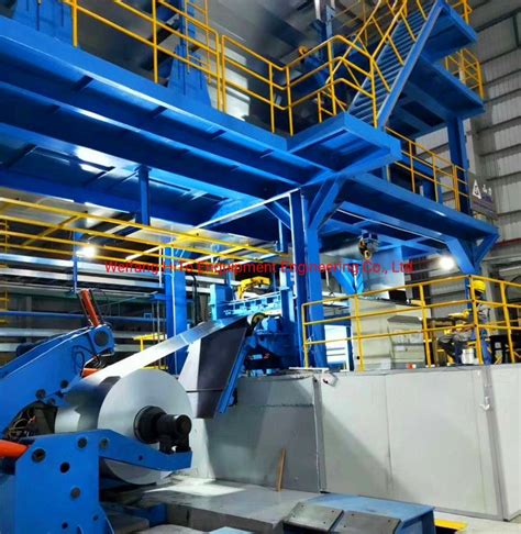 Hot Dip Galvanizing Plant For Gi Gl Coils Galvalume Line Cgl