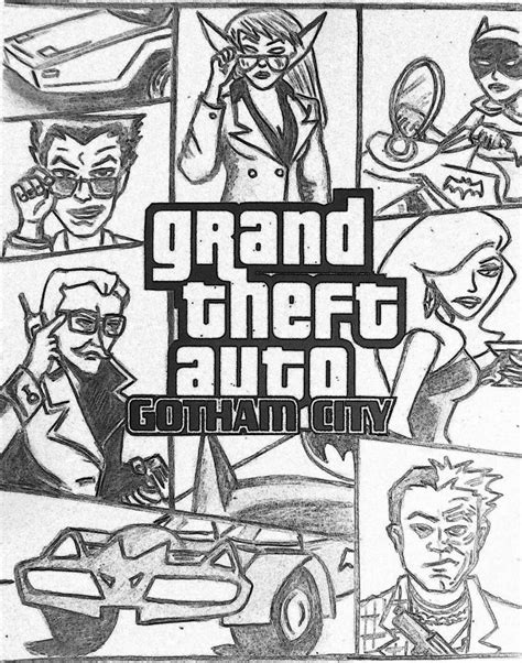 Grand Theft Auto Coloring Pages At Getcolorings Free Printable