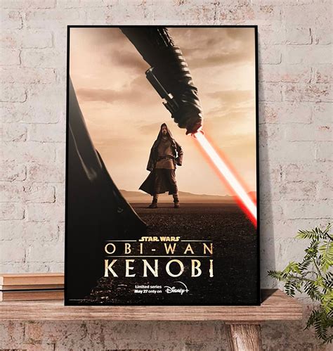 New Obi Wan Poster Obi Wan Kenobi Series 2022 Poster Obi Wan Poster Star Wars Poster With Inches