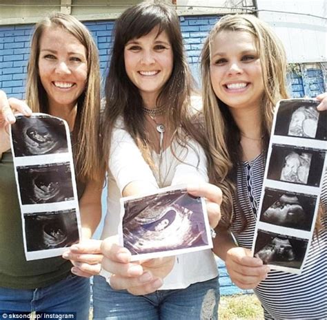 Three Sisters Reveal They Are All Expecting In Pregnancy Announcement