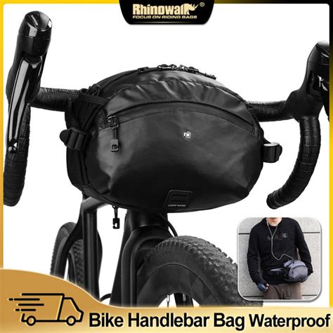 Rhinowalk Bike Handlebar Bag Waist Bag Bicycle Bags Waterproof