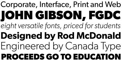 Gibson Bold Font | xFonts.pro