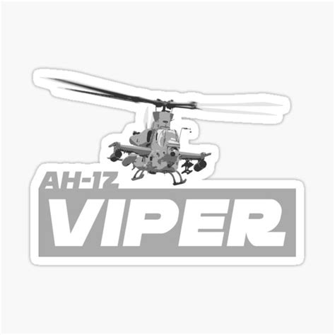 Ah 1z Viper Sticker For Sale By Acepilotapparel Redbubble