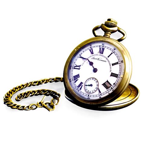 Download Vintage Pocket Watch Png Ijk