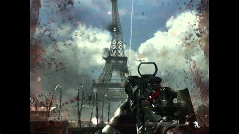 Modern Warfare Eiffel Tower Scene Pc Youtube