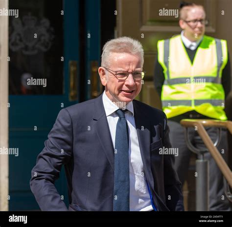 London UK 7th May 2024 Michael Gove Secretary Of State For