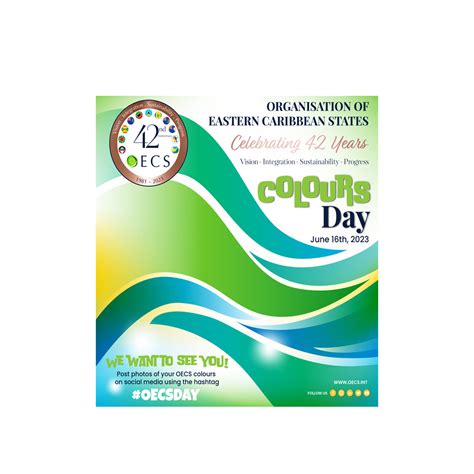 Show off your OECS Colours on Friday June 16 – OECS Colours Day! – SKNIS