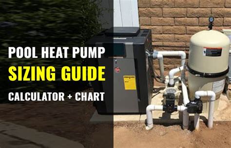 Pool Heat Pump Sizing, Calculator Chart Guide Aquaticglee, 59% OFF