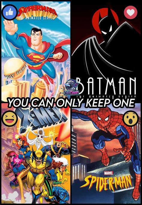 90s Superhero Cartoons: You can only keep one? : r/90scartoons