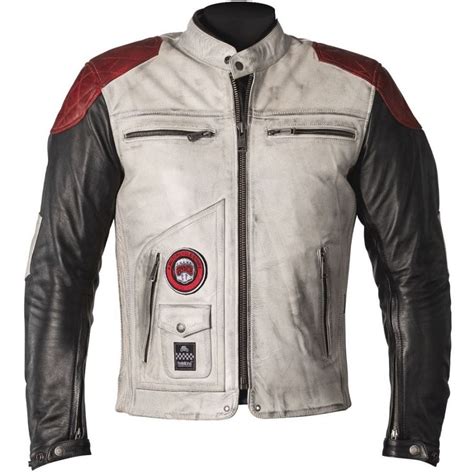 Blouson Moto Helstons TRACKER Cuir Rag Moto Expert