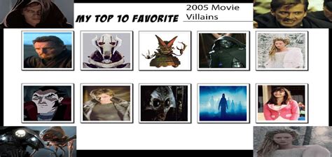 My Top 10 Favorite 2005 Movie Villains Meme By Gxfan537 On Deviantart