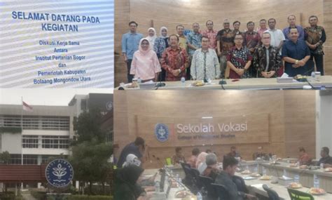 Pj Bupati Sirajudin Lasena Gagas Kerja Sama Dengan Institute Pertanian