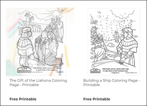 Printable Coloring Come Follow Me LDS365 Resources From The Church