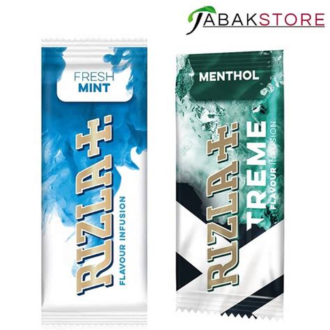 Rizla Aroma Karten Nur Ice Menthol Flavor Cards