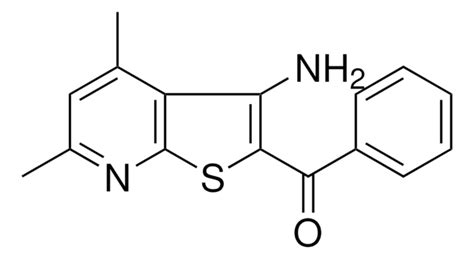 3 AMINO 4 6 DIMETHYL THIENO 2 3 B PYRIDIN 2 YL PHENYL METHANONE