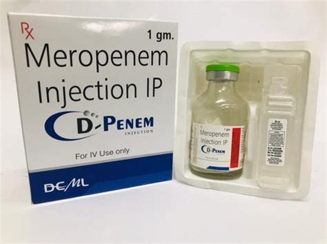 Liquid 1g Meropenem Injection Ip At Best Price In Kala Amb Systole Remedies Pvt Ltd