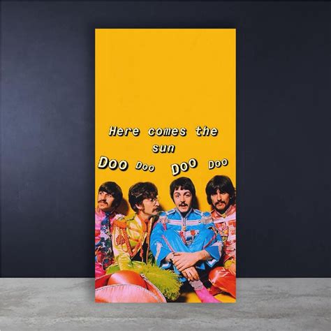 Jual Poster The Beatles Pajangan Dekorasi Dinding Kamar Band Beatles