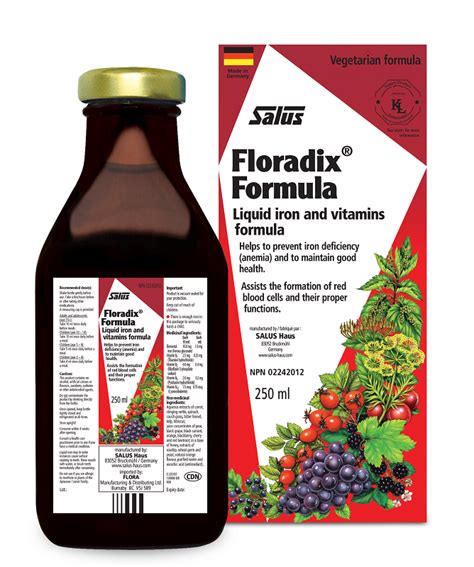 Salus Haus Floradix Liquid Iron Tonic Ctc Health