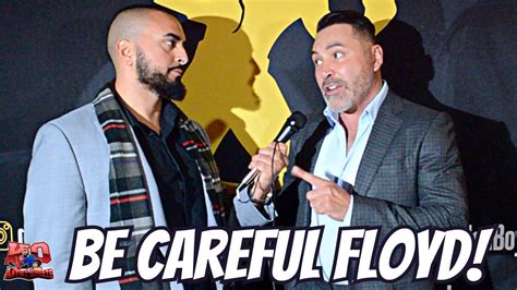 WARNING FLOYD Oscar De La Hoya On Mayweather Ryan Garcia Hanging