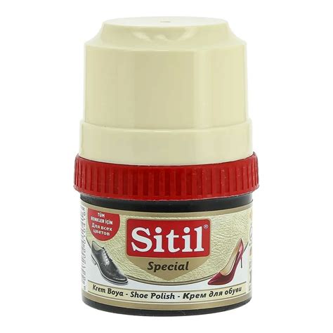 Крем-блеск для обуви Sitil Shoe Polish бесцветный 60 мл 101.00 SKB ...