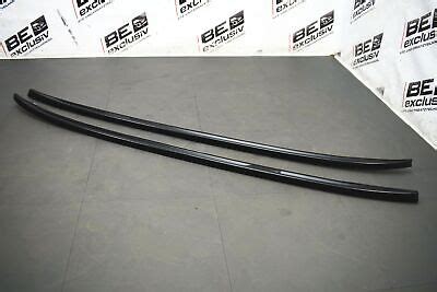 BMW 5er F11 Touring 520D Dachreling Reling SET Schwarz Links Rechts