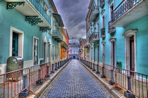 Colorful Streets And Houses In Old San Juan Puerto Rico Places To