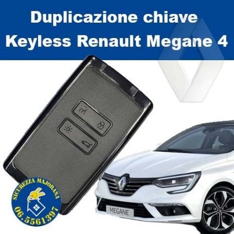 Duplicazione Keyless Renault Megane