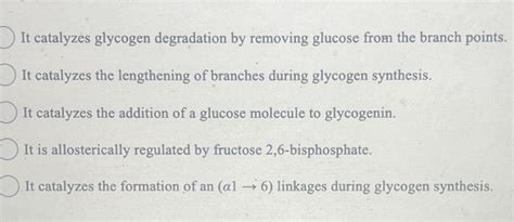 Solved 1.) which is true about the core of glycogen granules | Chegg.com