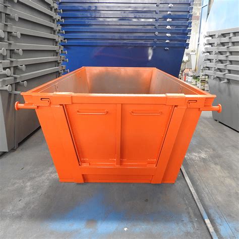 Outdoor Customized Brandnew Waste Skip Bins Chain Lift Bin And Skip Bin