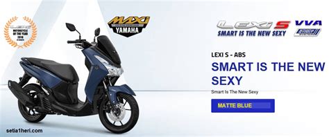 Pilihan Varian Yamaha Lexi S Versi ABS Tahun 2018 Berikut Harganya