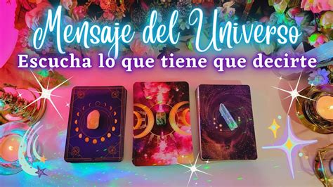 Elige Una Carta Mensaje Del Universo Para Ti Ahora Tarot