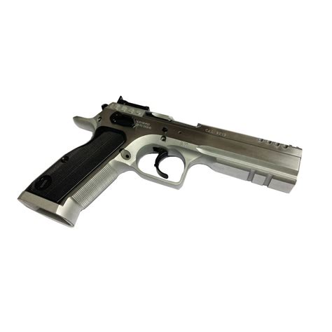 F LLI TANFOGLIO PISTOLA STOCK III PRO CAL 9X19 SILVER 1C Arco E Frecce