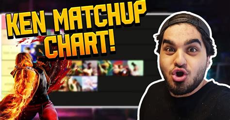 Phenom Releases Ken Match Up Chart For Street Fighter 6