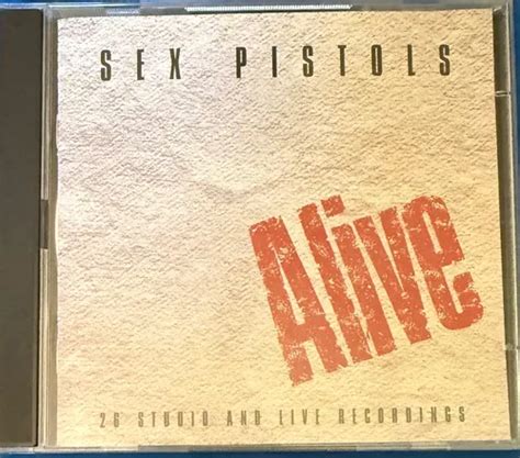 Sex Pistols Alive Cd Doble Meses sin interés