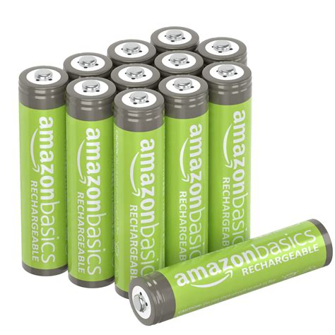 Buy Amazon Basics Pack Rechargeable Aaa Nimh Performance Batteries