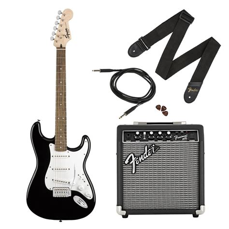 squier stratocaster pack black na gearmusiccom
