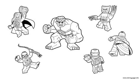 Lego Marvel Para Pintar Lego Marvel Para Pintar Imagens Para Colorir