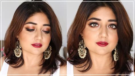 Indian Drugstore Makeup Tutorial Navratri Durga Puja Makeup