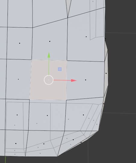 Interface Centre Face Dots In Xray Mode Blender Stack Exchange