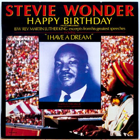 Stevie Wonder – Happy Birthday (1983, Vinyl) - Discogs